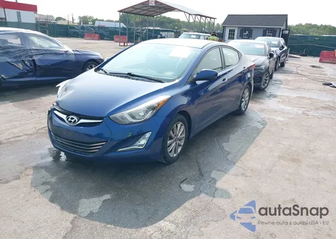 2015 Hyundai Elantra Se из США, поврежденный, VIN 5NPDH4AE9FH583692